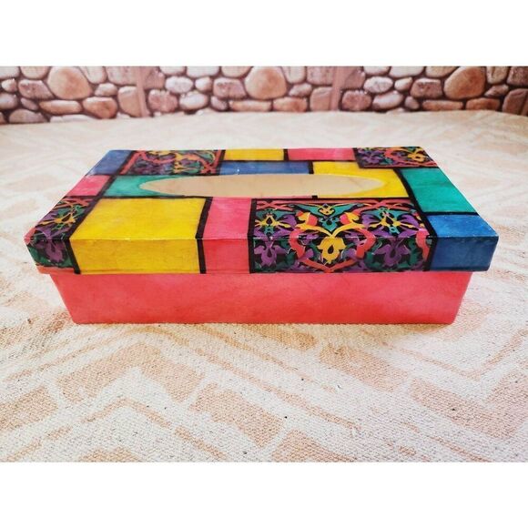 Rare Vintage Tissue Box - Picture 2 of 9